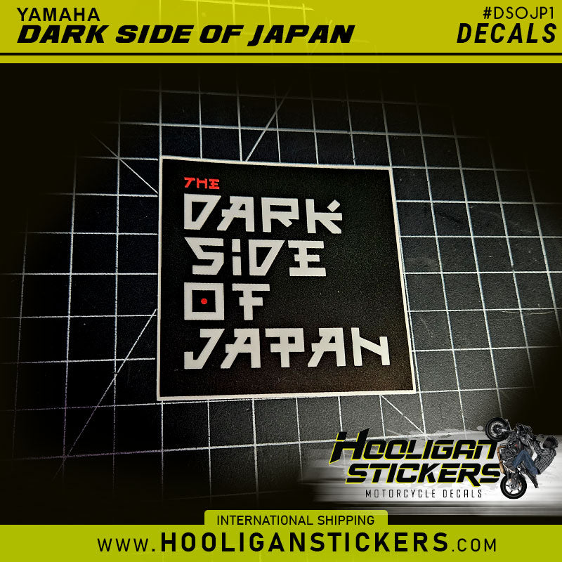 The Dark Side of Japan 3 inch decal DSOJP1
