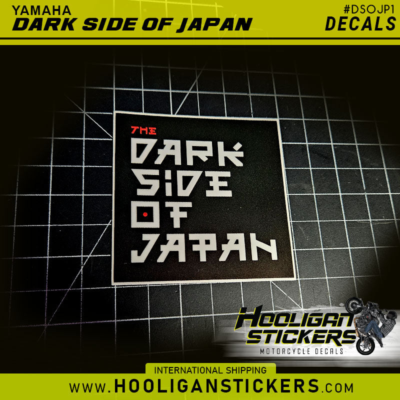 The Dark Side of Japan 3 inch decal  DSOJP1