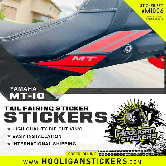 MT-10 tail fairing decals in two colors [M1006]