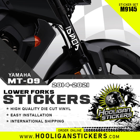 Yamaha lower part front fork Sticker set [M9145]