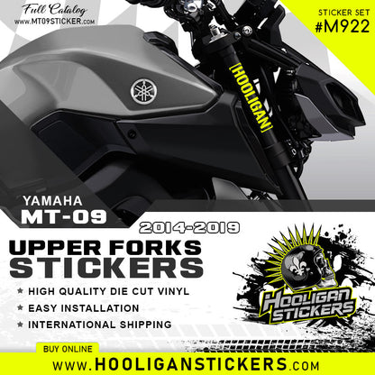 Hooligan decals upper fork sticker set [M922]