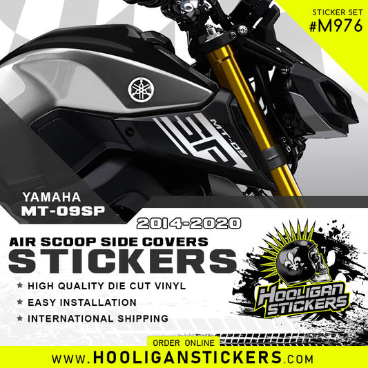 Yamaha MT-09 SP side cover air intake sticker [M976]