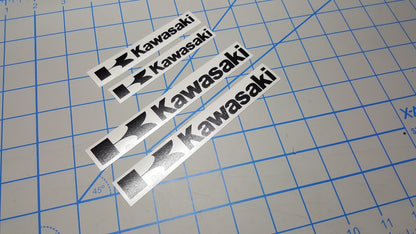 black Kawasaki decals fairing sticker set [KI01]