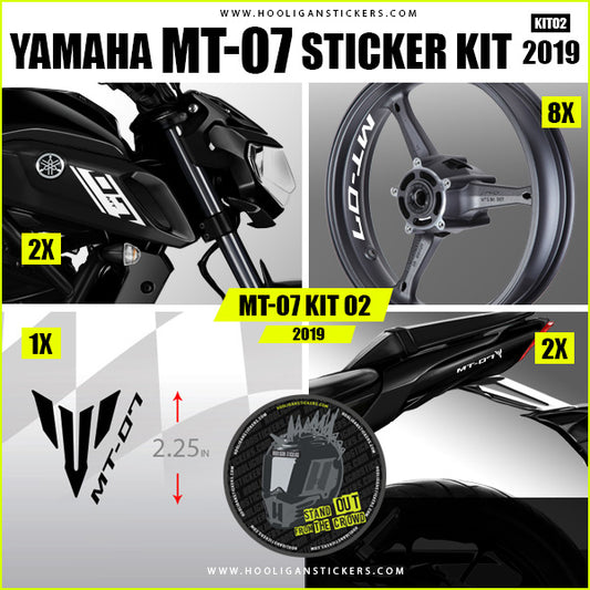 Yamaha MT-07 sticker pack [M7KIT02]