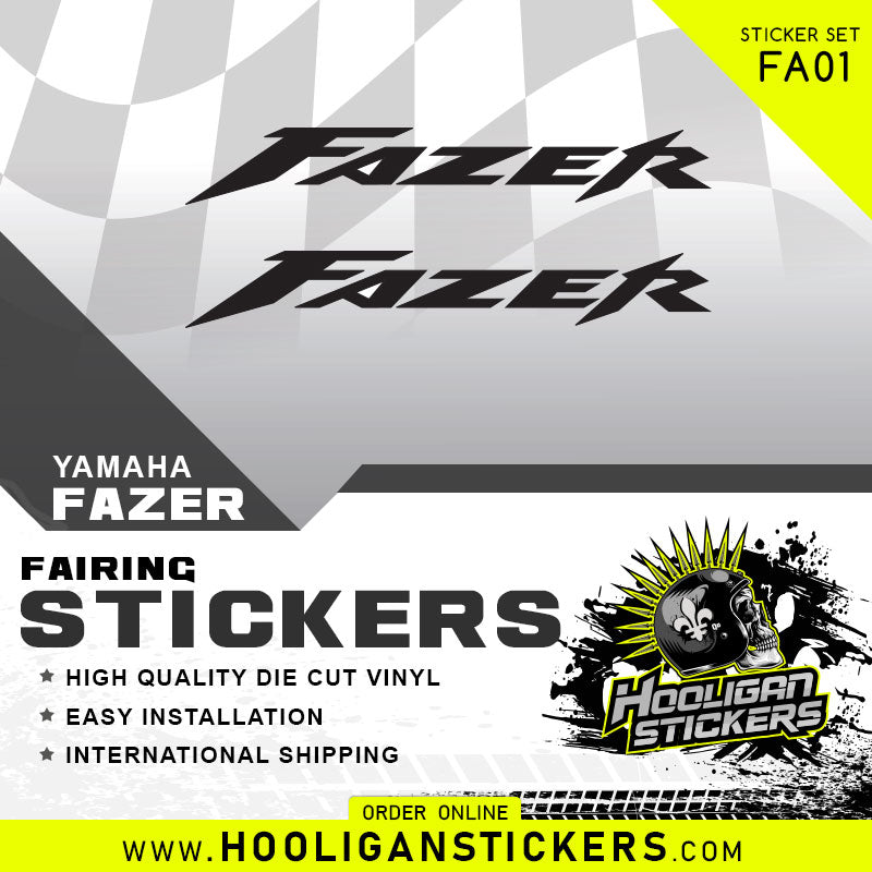  Yamaha Fazer decals cover image