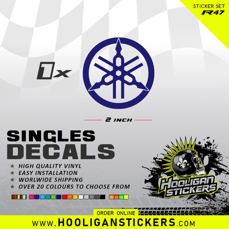 Single's decal vinyl sold individually