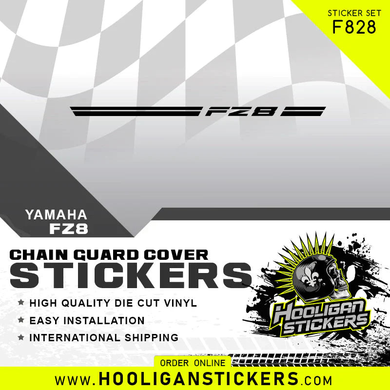 Yamaha FZ8/FAZER motorcycle stickers