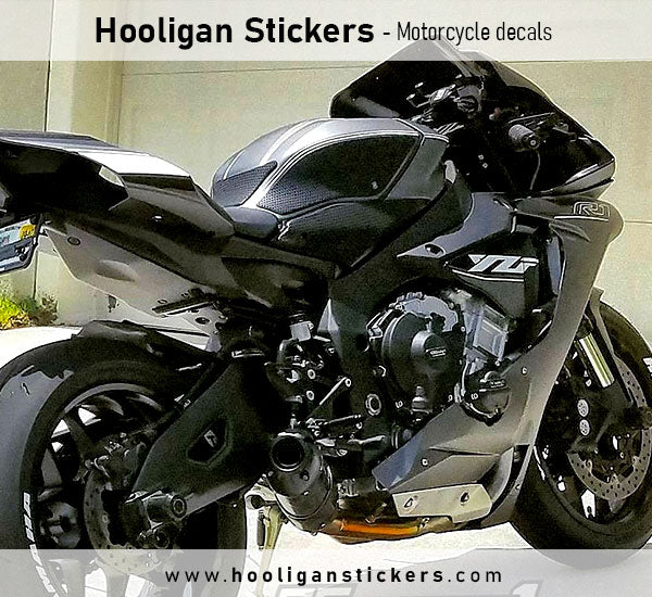 Yamaha R1 motorcycle stickers - Customize your bike with our decals to ...