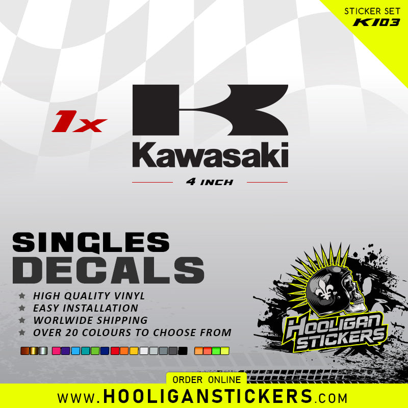 Kawasaki Fairing Graphics [KI03]