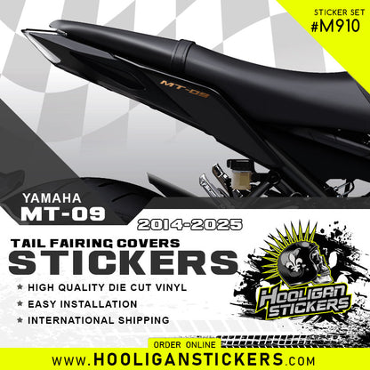 Yamaha MT-09 tail fairing cover sticker set [M910]