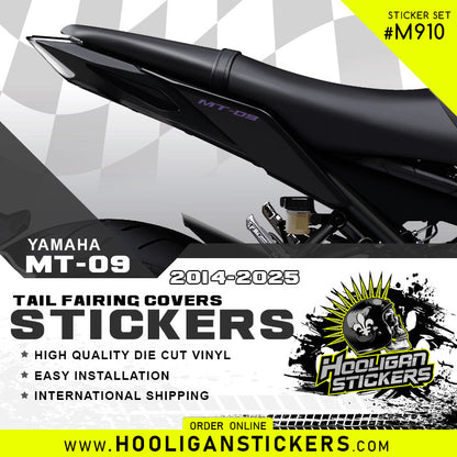 Yamaha MT-09 tail fairing cover sticker set [M910]