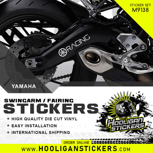 Yamaha RACING swingarm sticker [M9138]