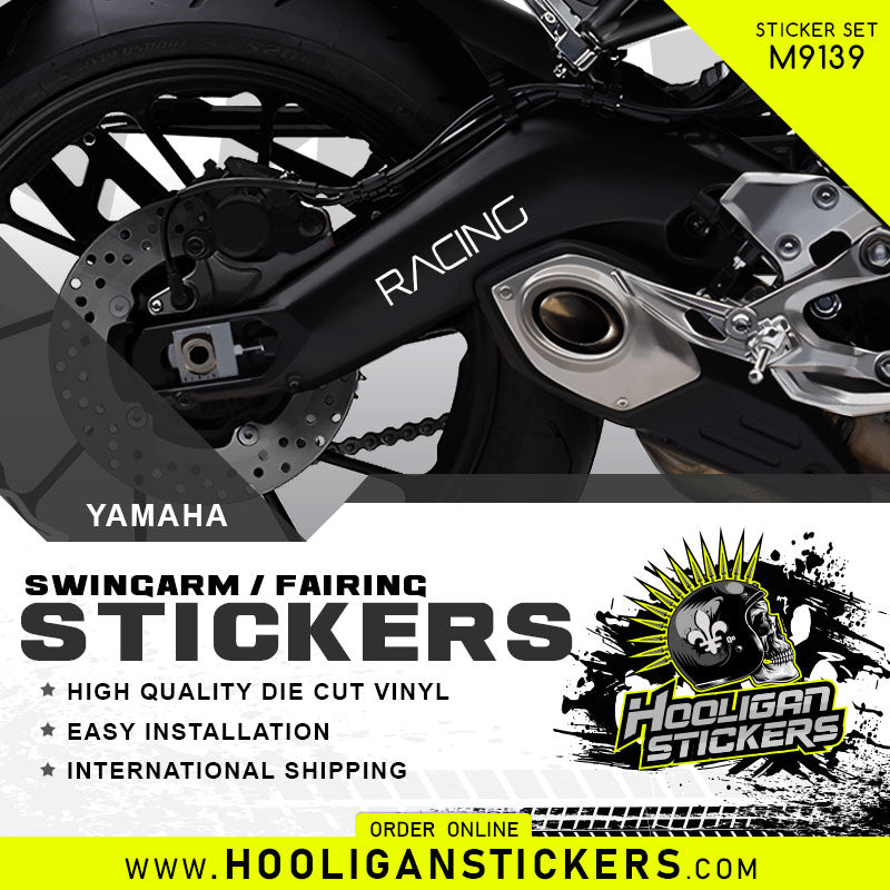 Yamaha RACING swingarm sticker [M9139]