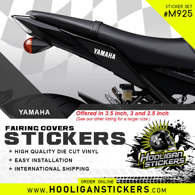 Yamaha under seat side cover fairing sticker set [M925]