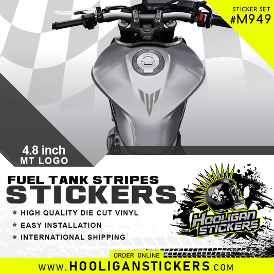 Yamaha MT-09 master tork fuel tank stickers [M949]