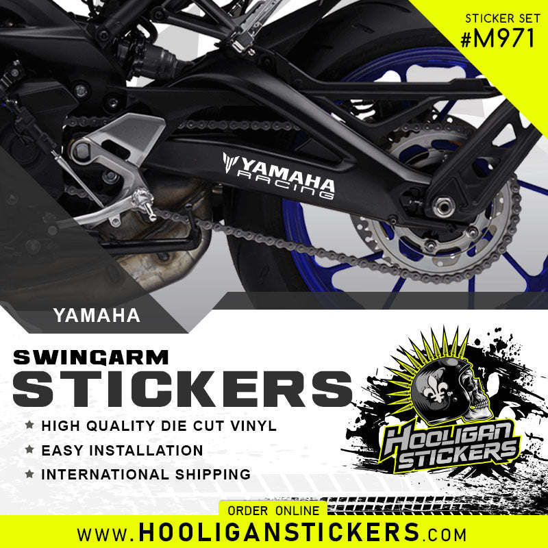 Yamaha RACING swingarm sticker [M971]