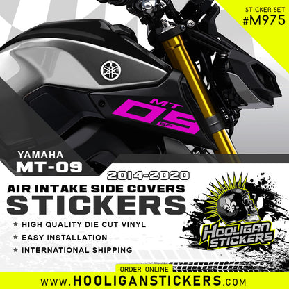 Yamaha MT-09 SP side cover air intake sticker [M975]