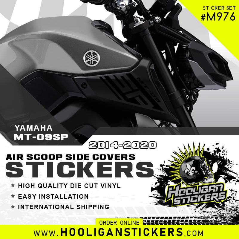 Yamaha MT-09 SP side cover air intake sticker [M976]