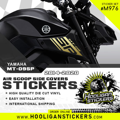 Yamaha MT-09 SP side cover air intake sticker [M976]