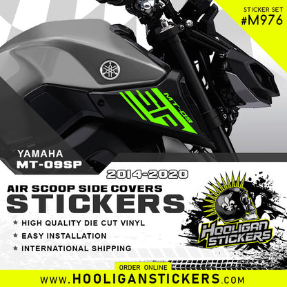 Yamaha MT-09 SP side cover air intake sticker [M976]