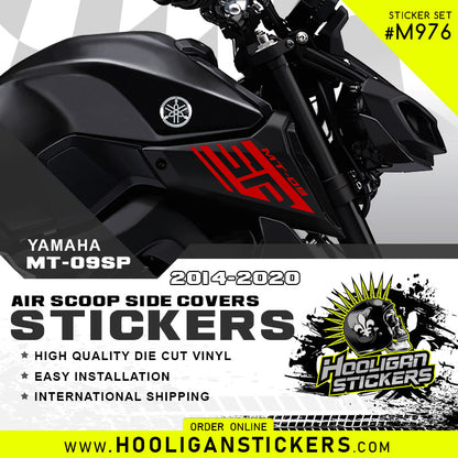 Yamaha MT-09 SP side cover air intake sticker [M976]