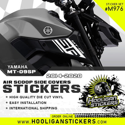 Yamaha MT-09 SP side cover air intake sticker [M976]