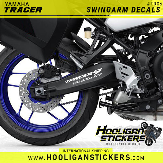 Yamaha Tracer 9 GT decals for swingarms [TR06]