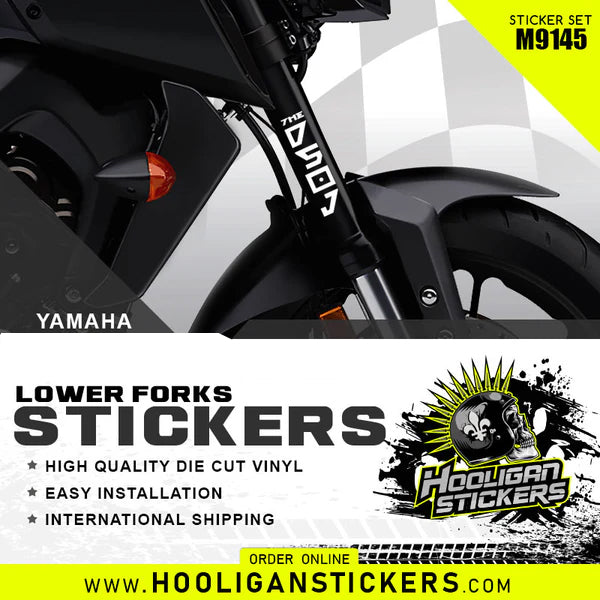 Yamaha lower part front fork Sticker set [M9145]