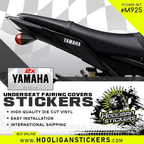 Yamaha under seat side cover fairing sticker set [M925]