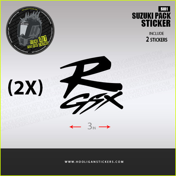 Suzuki Logo Fairing Decals Kit Stickers Premium Quality 5 Colors GSXR Gsxs Gsx Suzuki Logo Fairing Decals Kit Stickers Premium Quality 5 Colors GSXR Gsxs Gsx