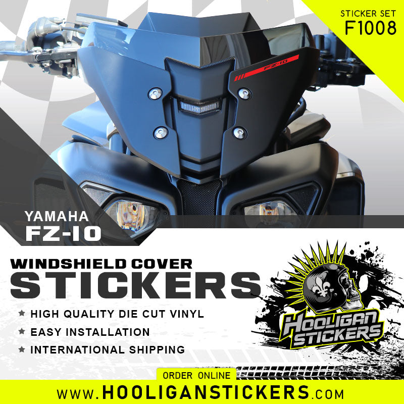 Yamaha FZ-10 windshield cover Sticker [F1008]