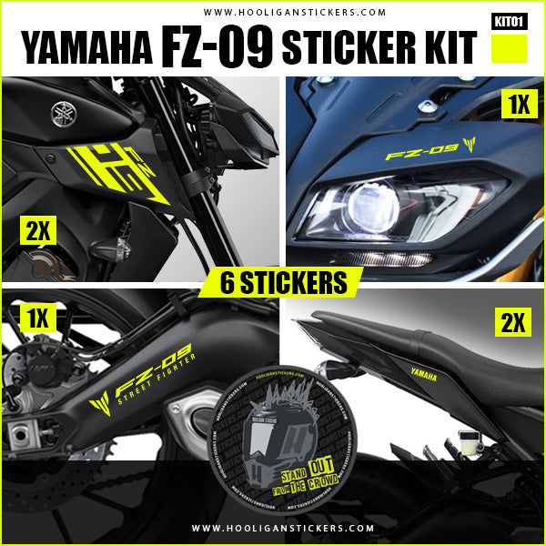 Yamaha FZ-09 sticker pack [F9KIT01]