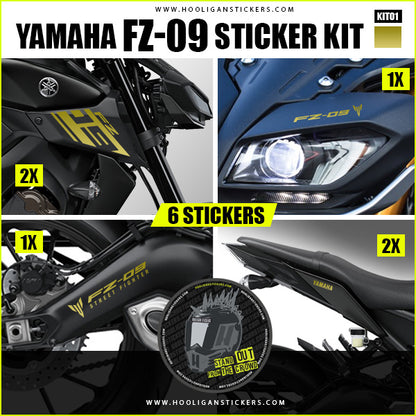 Yamaha FZ-09 sticker pack [F9KIT01]