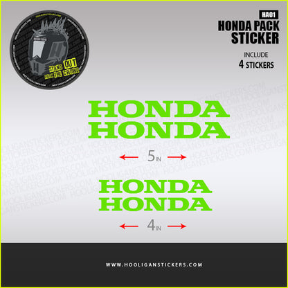 Classic Honda fairing decals sticker set [HA01]