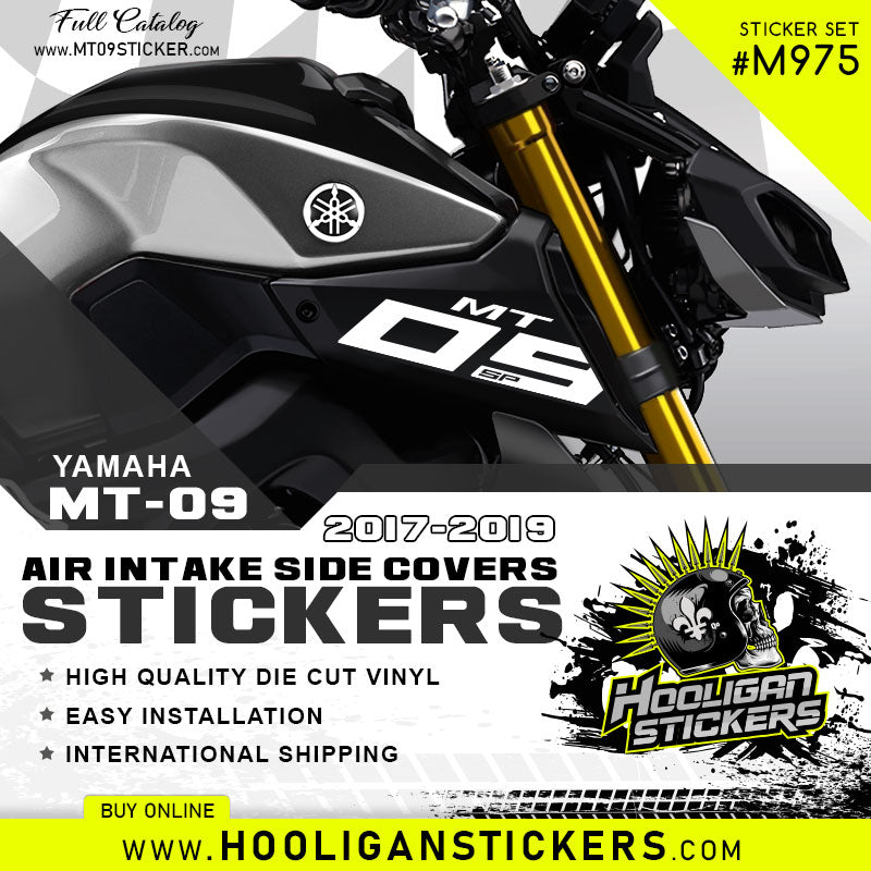 SP 400 Sidecover Decals – Black And White – Avery Brand