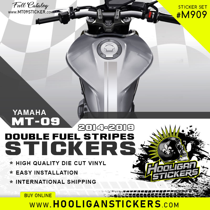 Yamaha MT-09 fuel tank stickers [M909]