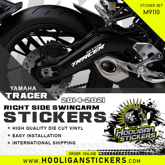 Yamaha TRACER MT-09 swingarm sticker [M9110]