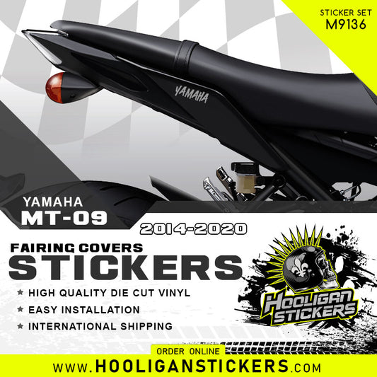 Yamaha under seat fairing sticker set [M9136]