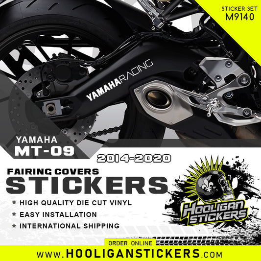 Yamaha RACING swingarm sticker [M9140]