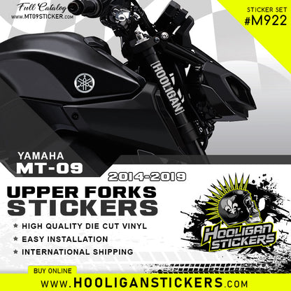 Hooligan upper part front fork 4.5 inch sticker set [M922]