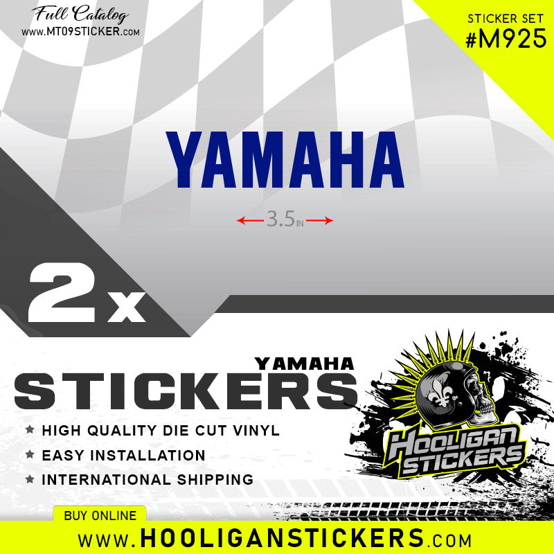 Yamaha fairing decal vinyl stickers [M925]