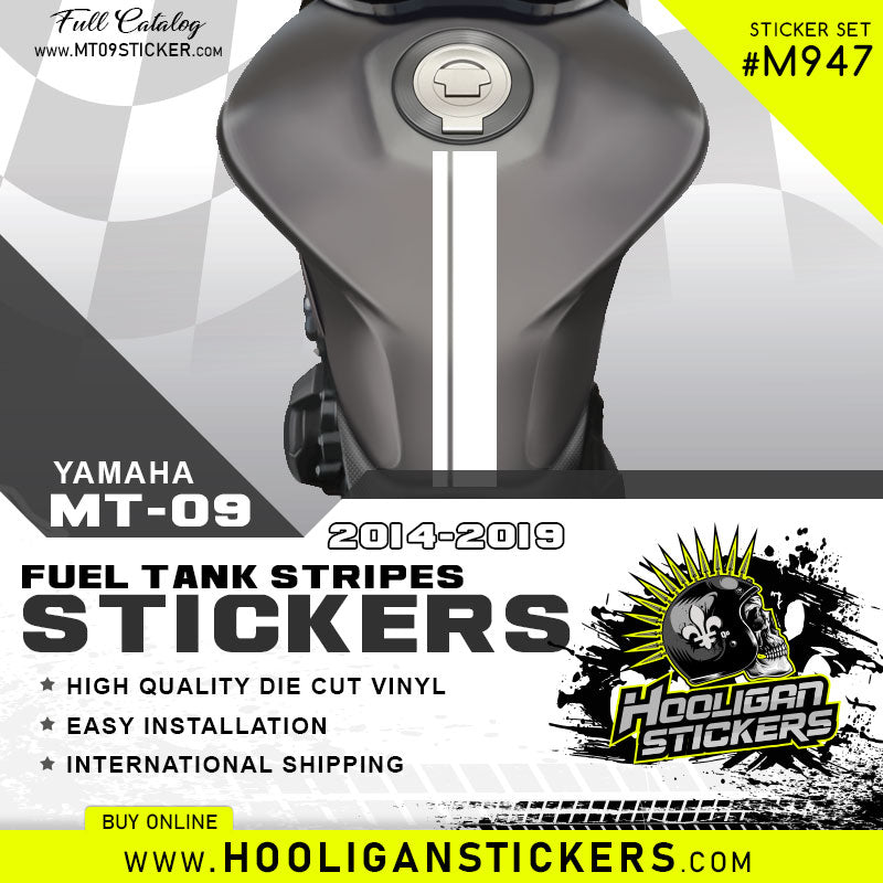 Motor Tank Sticker Motorcycle fuel tank stickers for Yamaha MT series – Hooligan Stickers