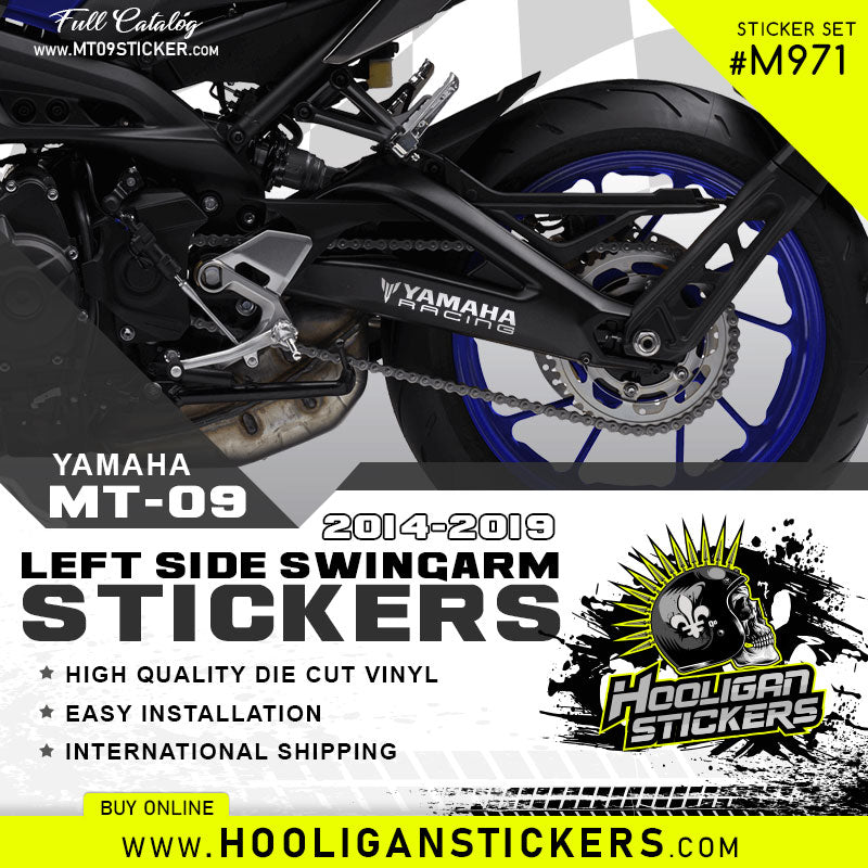 Yamaha RACING swingarm sticker [M971]