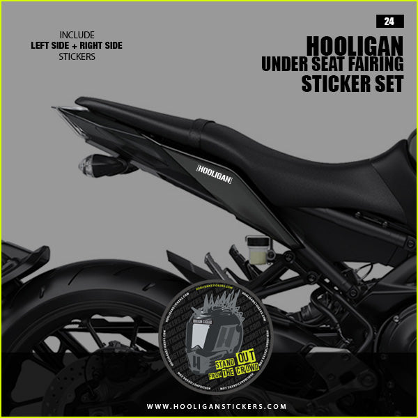 Hooligan decals fairing sticker set [M924]