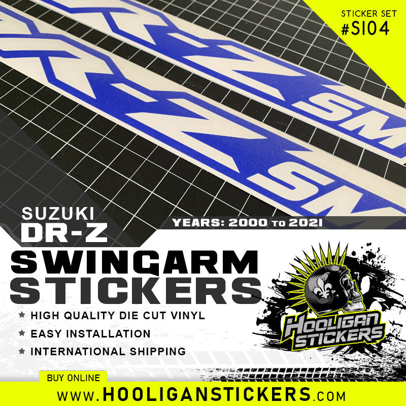 Suzuki DR-Z 400 decals vinyl stickers [SI04]
