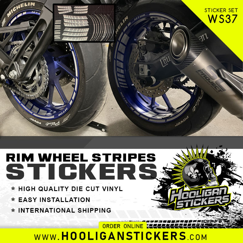 Find the Perfect Rim Decals for Your Motorcycle – Hooligan Stickers