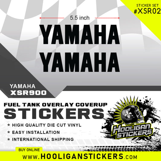 Yamaha XSR900 fuel tank overlay sticker [XSR02]